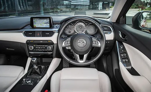 Mazda 6 2.2d interior quality