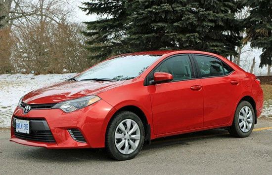 Toyota Corolla 1.6 2014–2018 on Irish roads